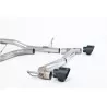 Milltek SSXFD406M particulate filter-back exhaust for Ford Fiesta Mk8 1.0T EcoBoost ST-Line 3 & 5 Door - detail