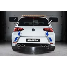 Milltek SSXVW255 turbo-back exhaust for Volkswagen Golf MK7 R 2.0 TSI 300PS