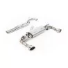 Milltek SSXAU970 Cat-Back-Abgasanlage für Audi RS3 Sportback, Endrohre oval poliert