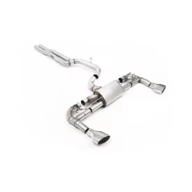 Scarico cat-back Milltek SSXAU976 per Audi RS3 Sportback, terminali ovali lucidi