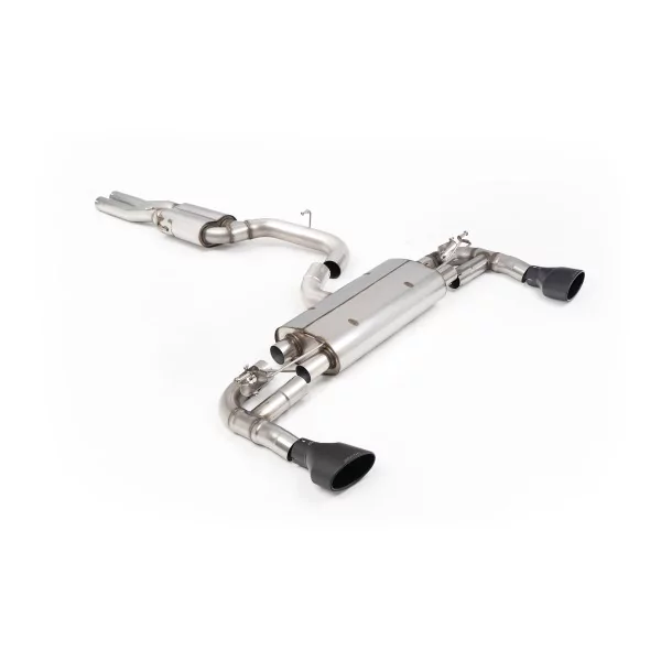 Scarico cat-back Milltek SSXAU968 per Audi RS3 Sportback, terminali ovali neri