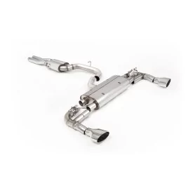 Milltek SSXAU969 cat-back exhaust for Audi RS3 Sportback, polished oval tips