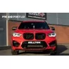 Milltek SSXBM1198 downpipe-back exhaust for BMW X3 X3M / X3M Comp 3.0, polished GT-115 tips