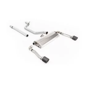 Échappement après filtre à particules Milltek SSXSE276 pour Seat Cupra Formentor 2.0TSI 245ps, embouts Jet-115 carbone
