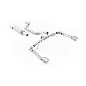 Scarico GPF-back Milltek SSXSE279 per Seat Cupra Formentor 2.0TSI 245ps, terminali GT-115 in titanio