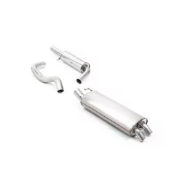 Milltek SSXVW057 Cat-Back-Abgasanlage für Volkswagen Golf Mk4 VR6 2WD + V5