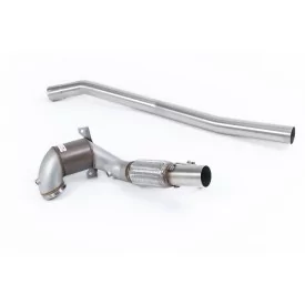 Milltek SSXVW710 downpipe with hi-flow sports cat for Volkswagen Golf