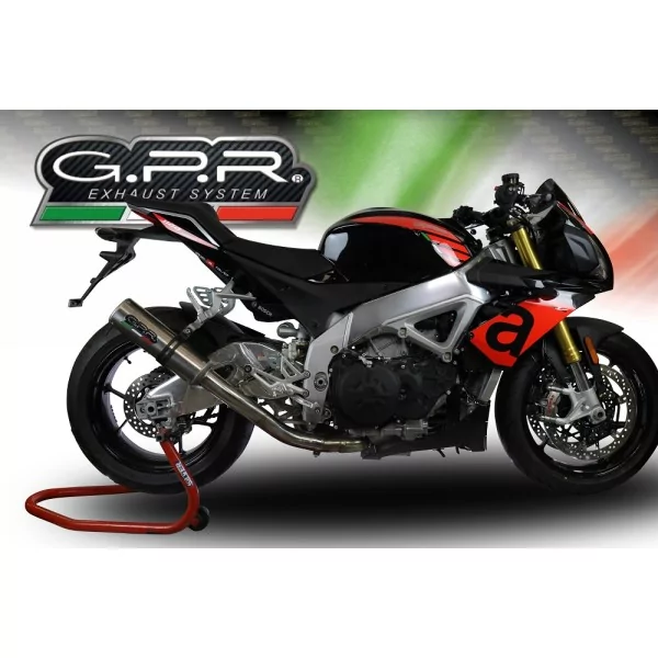 GPR Tuono 1100 V4 Rr 2025/2026 e5 Plus A.74.2.CAT.M3.INOX