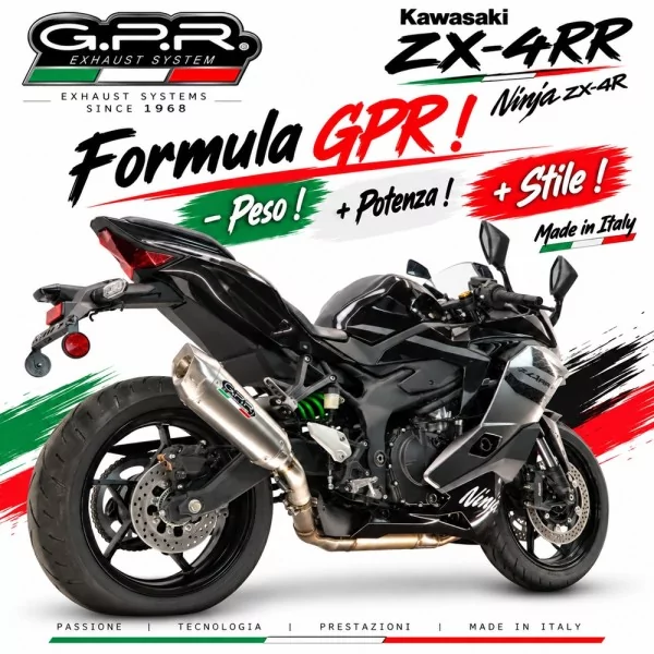 GPR ZX-4RR 2024/2026 Euro 5 Plus K.200.GPRTIT