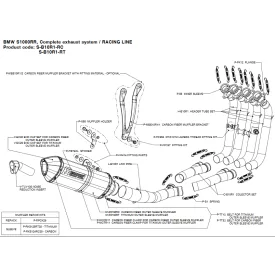 Akrapovic S-B10R1-RC Bmw S1000RR