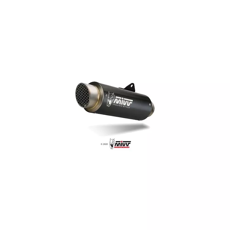 Mivv Echappement Sport Complet Noir Honda CB 125 R H.097.KXBP Mivv Echappement Sport Complet Noir Honda CB 125 R H.097.KXBP
