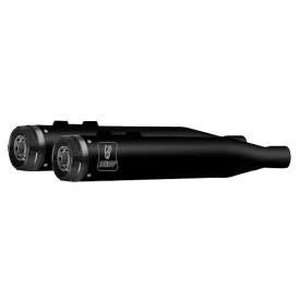 Mivv HR-1 Black aluminium end cap HD ROAD KING / CLASSIC HD.006.LH1BA