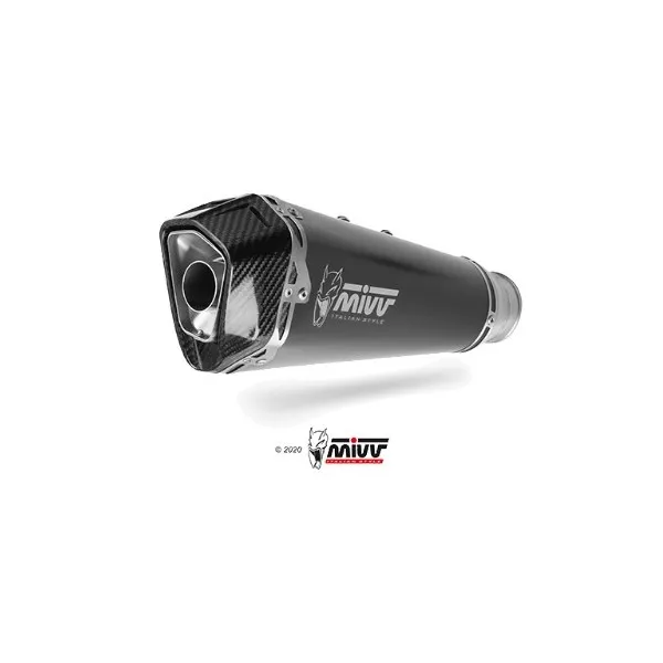 Mivv Echappement Sport Complet Noir Kawasaki Versys 650 K.059.LDRB + ACC.077.A1