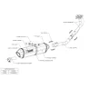 Akrapovic S-Y5R2-RT Yamaha T Max 500 