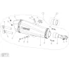Akrapovic S-PI4SO3-HRSSBL Piaggio Beverly 400