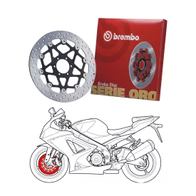 Brembo 68B40732 Serie Oro Aprilia Scarabeo Bright/De Luxe 50 