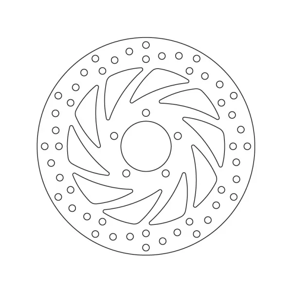 Brembo 68B407B0 Serie Oro Aprilia Atlantic Sprint 500 