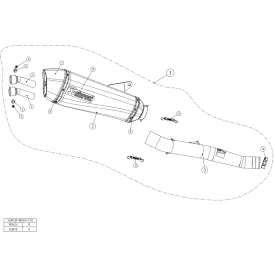 Akrapovic S-K14SO5-HZAAT Kawasaki Concours