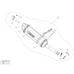 Akrapovic S-H3SO3-RC Honda CBR 300 R