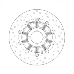 Brembo 78B40892 Serie Oro Bmw R 65 RT 650 