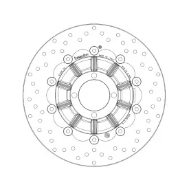 Brembo 78B40892 Serie Oro Bmw R 80 R 800 