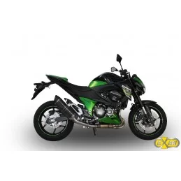 Exan Kawasaki Z800 Ovale X-Black