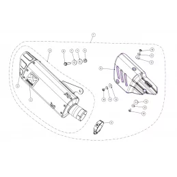 Akrapovic S-Y10SO15-HAPT Yamaha MT-10