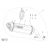 Akrapovic S-H7SO2-HRT Honda NC700X