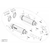 Akrapovic S-Y13SO3-HT Yamaha FJR 1300