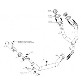 Mivv Decatalizzatore No Kat Honda Africa Twin CRF 1000 L