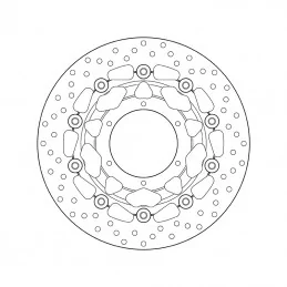 Brembo 78B40838 Serie Oro Honda CBR 250 R Abs 