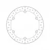 Brembo 68B407K3 Serie Oro Honda CBF / CBR F 