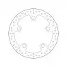 Brembo 68B407N0 Serie Oro Honda Crosstourer L / S 1200 