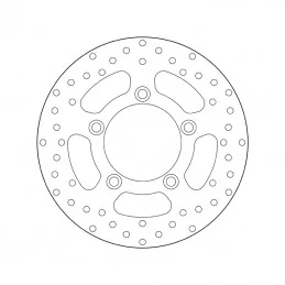 Brembo 68B40795 Serie Oro Kymco Agility R 16" Plus 200