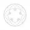 Brembo 68B407L4 Serie Oro Piaggio Typhoon 125