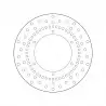 Brembo 68B407L6 Serie Oro Piaggio Vespa 946 125