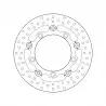 Brembo 78B40839 Serie Oro Suzuki Burgman 650