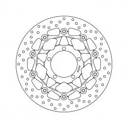 Brembo 78B40862 Serie Oro Triumph Daytona Triple 675