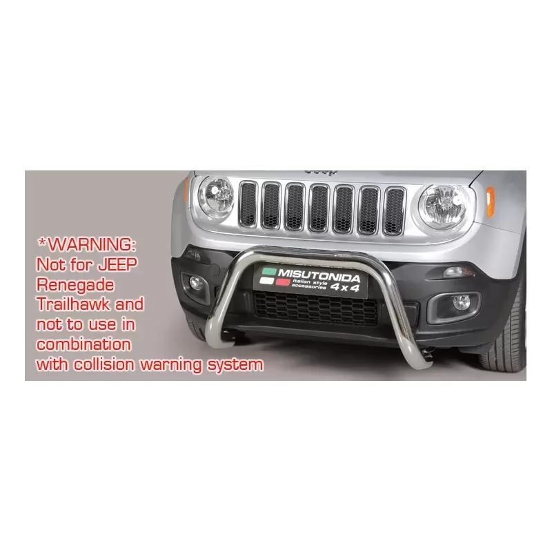 Bull Bar Jeep Renegade Misutonida