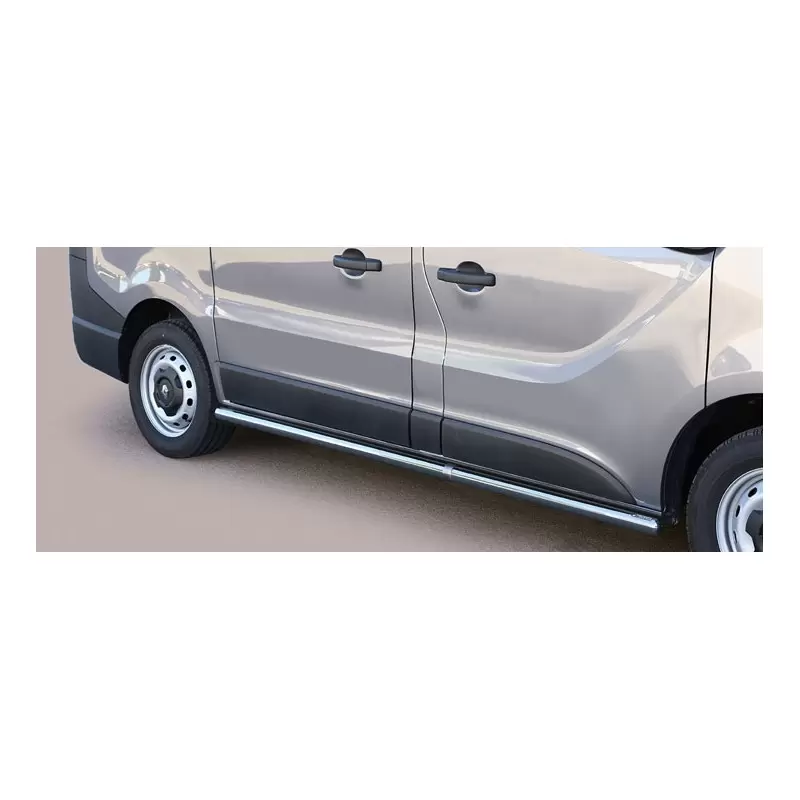 Side Protection Renault Trafic L1 (With Inox Caps)