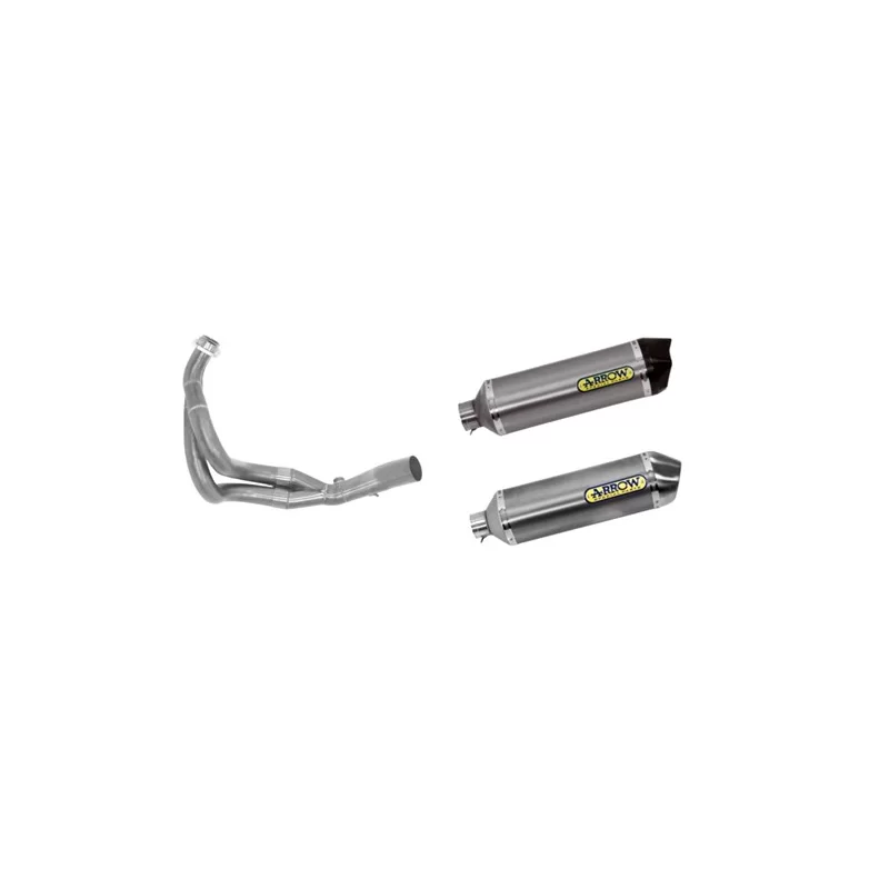 完成品 サイレンサー フル排気矢印GP2スチールブラック川崎忍者650 2018 18 Full Exhaust Arrow Gp2 Steel  Black Kawasaki Ninja 650 2018 18 マフラー