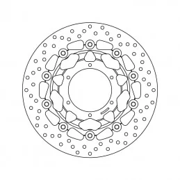 Brembo 78B40824 Serie Oro Honda CBR F/Abs 600 