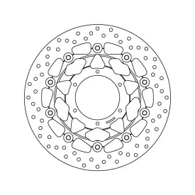 Brembo 78B40867 Serie Oro Honda CBR 1000 RR 