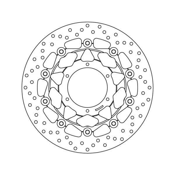 Brembo 78B40867 Serie Oro Honda Gl F6C Valkyria 1500 