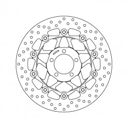 Brembo 78B40841 Serie Oro Kawasaki Zzr 250 