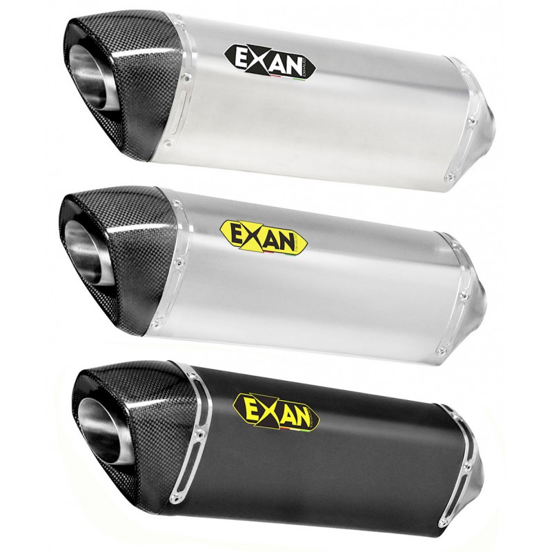 Exan Aprilia Tuono 1000 Ovale X-Black Exan Aprilia Tuono 1000 Ovale X-Black