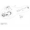 Akrapovic S-H125R5-HRSS Honda Forza 125