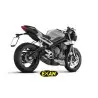 Exan Triumph Street Triple 765 Ovale X-Black