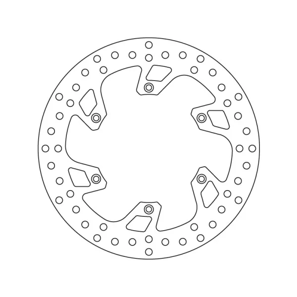 Brembo 68B407B8 Serie Oro Ktm Exc 525 