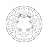 Brembo 68B407B2 Serie Oro Kymco Agility R 16" 125 